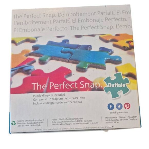 Buffalo Games Terry Redlin Evening Solitude 1000 pc Jigsaw Puzzle - Picture 5 of 7